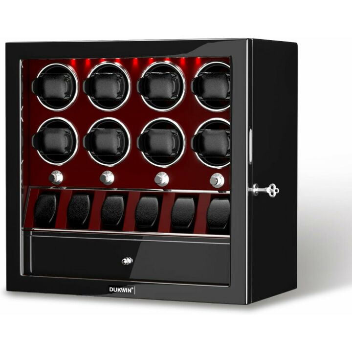 Watch Winder for 8 Automatic Watches - DUKWIN