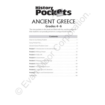 History Pockets Ancient Greece Fun Crafts for Kids