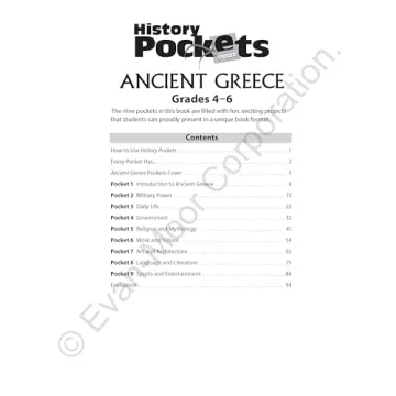 History Pockets Ancient Greece Fun Crafts for Kids