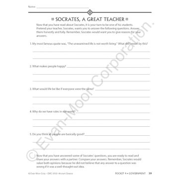 History Pockets Ancient Greece Fun Crafts for Kids