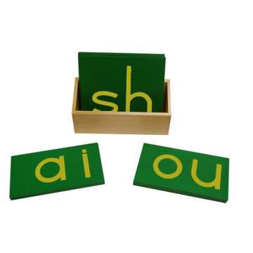 Montessori Sandpaper Letters for Hands-On Learning