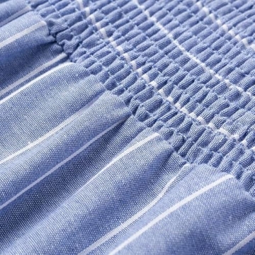 Miessial Women's Summer Boho Dress Lightweight Linen with Pockets