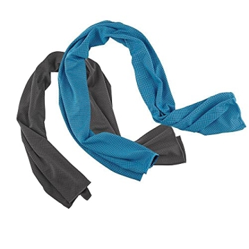 Cooling Towels for Sports and Travel - 4 Pack by DARUNAXY