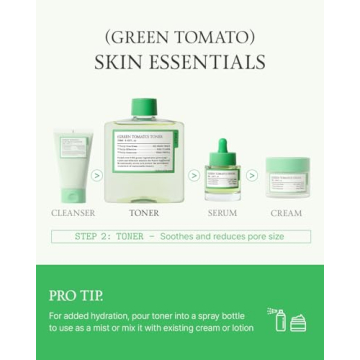 Radiant Skin with FULLY Green Tomato Toner, 95% Extract