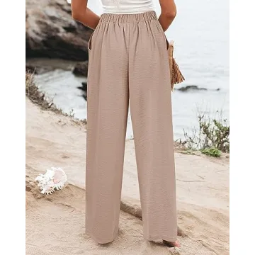 Angerella High Waisted Wide Leg Pants for Women