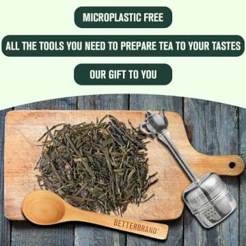 Betterbrand BetterLungs Mullein Lung Support Tea - 30 Loose Leaf Servings - Ginseng, Elderberry, Ginger & Thyme for Lung Cleanse, Congestion Relief, Mucus Detox - Caffeine Free