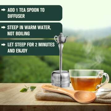 Betterbrand BetterLungs Mullein Lung Support Tea - 30 Loose Leaf Servings - Ginseng, Elderberry, Ginger & Thyme for Lung Cleanse, Congestion Relief, Mucus Detox - Caffeine Free