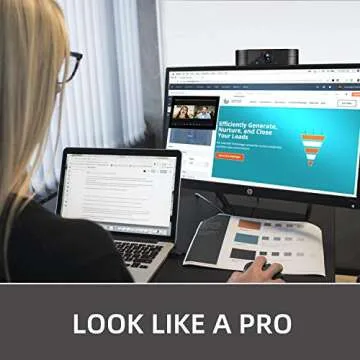 1080P USB Webcam for Clear Video Calling and Streaming