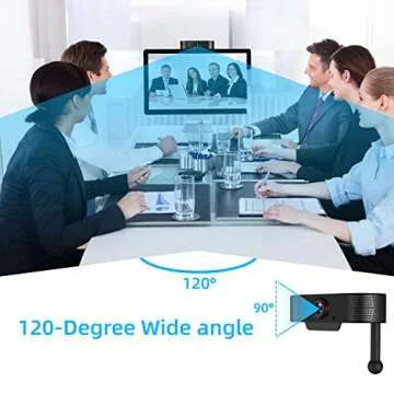 1080P USB Webcam for Clear Video Calling and Streaming
