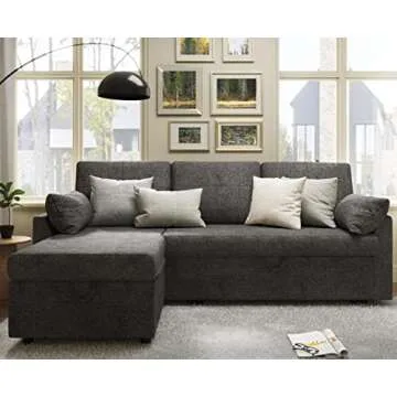 PaPaJet Versatile Sofa Bed with Storage - Stylish & Comfortable