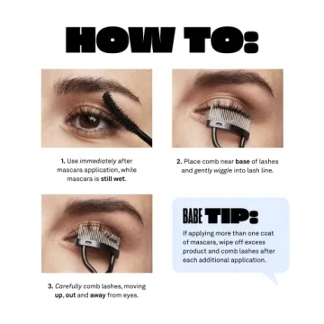 Babe Eyelash Separator for Clump-Free Lashes