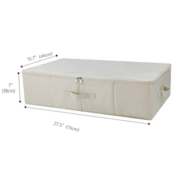 Under Bed Storage Box - Stylish Organizer for Dresses and More