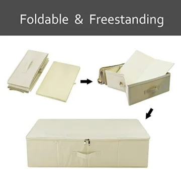 Under Bed Storage Box - Stylish Organizer for Dresses and More