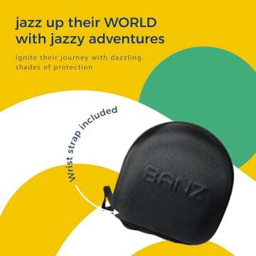 BANZ Kidz Earmuff Case - Durable Toddler Headphone Protector