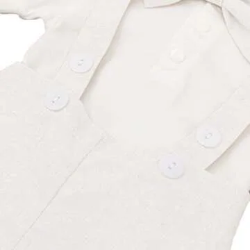 Elegant Baby Boys Tuxedo Suit Set with Bowtie and Shorts