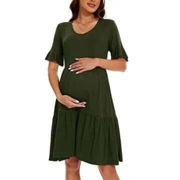 Stylish Smallshow Maternity Dress for Comfort and Style