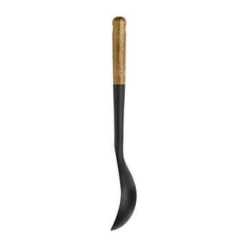 STAUB Serving Spoon - Durable Silicone & Acacia Wood Handle