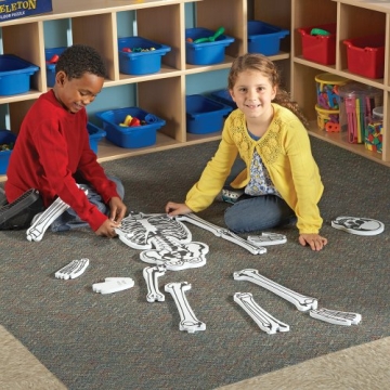 Educational Soft Foam Skeleton Puzzle for Kids Anatomy Learning