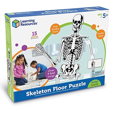 Educational Soft Foam Skeleton Puzzle for Kids Anatomy Learning