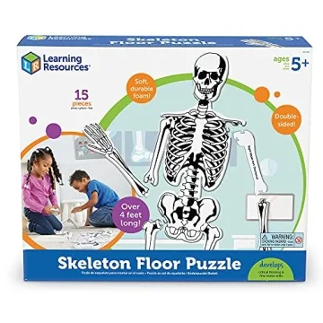 Educational Soft Foam Skeleton Puzzle for Kids Anatomy Learning