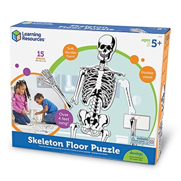 Educational Soft Foam Skeleton Puzzle for Kids Anatomy Learning