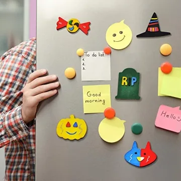 JOYIN Halloween Craft Wooden Magnet Creativity Kit for Kids