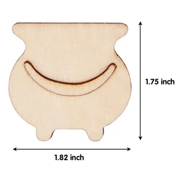 JOYIN Halloween Craft Wooden Magnet Creativity Kit for Kids