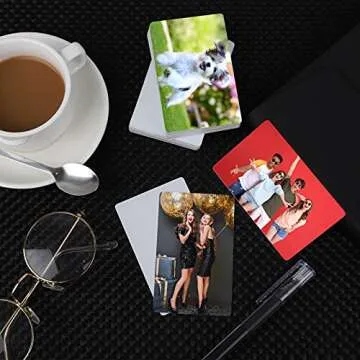 120 ADXCO Sublimation Metal Business Cards for Custom Printing