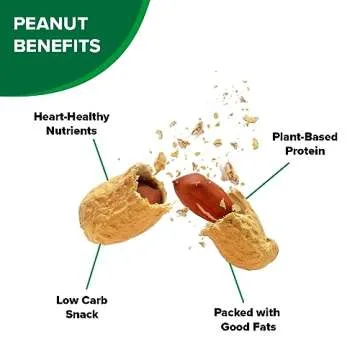 Hampton Farms Roasted Unsalted Peanuts – 5 lb. Bag