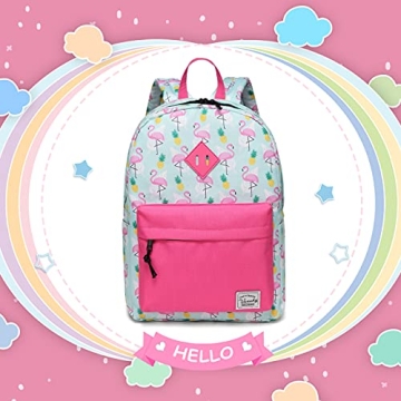 VASCHY Kids Backpack Pineapple Flamingos Toddler Essential