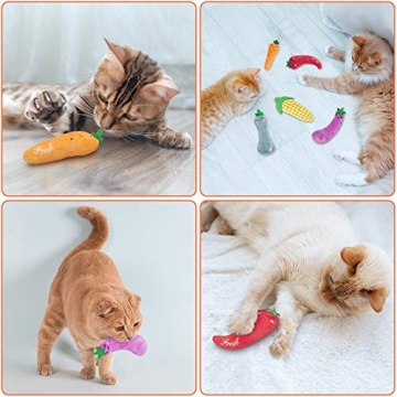 Durable ETEKYER Catnip Toys for Endless Cat Fun