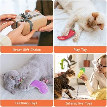 Durable ETEKYER Catnip Toys for Endless Cat Fun