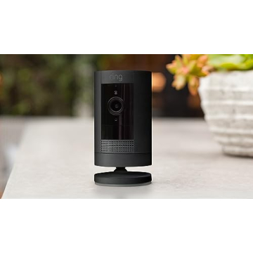 Ring Stick Up Cam Battery - Outdoor Security with Alexa
