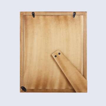 Handicrafts Home Picture Frames - Chic Boho Wall Décor Photo Frame Grey-White, 8" x 10"