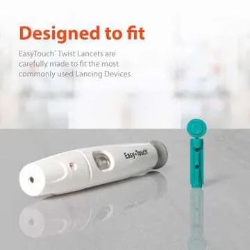 EasyTouch Twist Lancets, 30 G, Box of 100