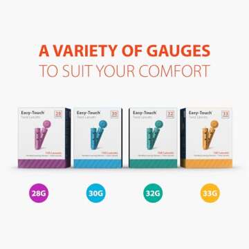 EasyTouch Twist Lancets, 30 G, Box of 100