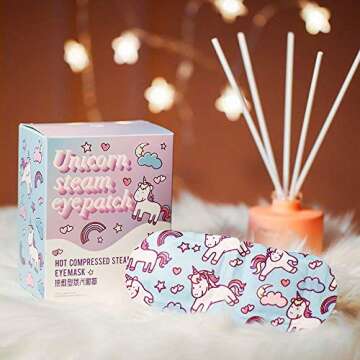 Steam Eye Masks - Moist Heating Compress for Tired Eyes