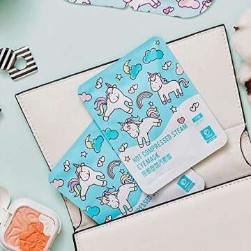 Steam Eye Masks - Moist Heating Compress for Tired Eyes