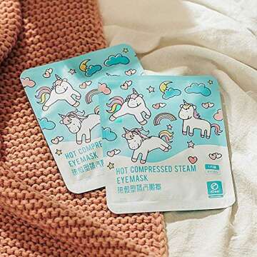 Steam Eye Masks - Moist Heating Compress for Tired Eyes