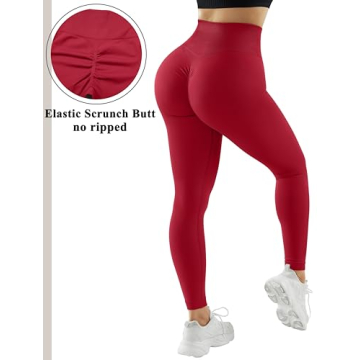 OMKAGI Scrunch Butt Lifting Leggings for Women