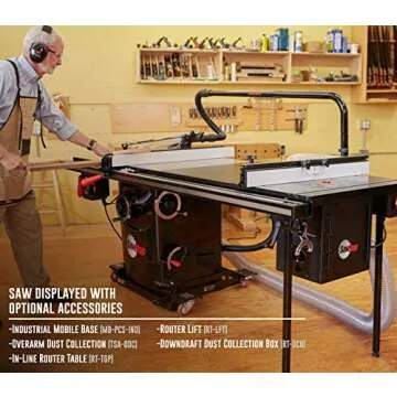 SawStop Professional Cabinet Saw Safety & Precision