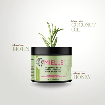 Mielle Organics Rosemary Mint Hair Masque for Damaged Hair