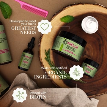 Mielle Organics Rosemary Mint Hair Masque for Damaged Hair