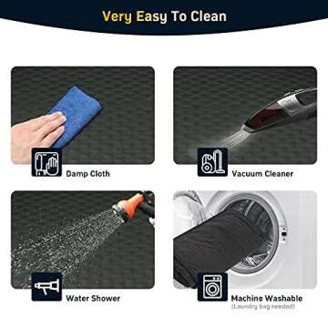 PettingPal Dog Car Seat Cover for Backseats with Car Net Pocket, Waterproof Scratchproof Dog Hammock with Mesh Window Side Flaps, Nonslip Durable Pet Seat Protector for Cars SUVs Trucks