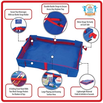 Travel Tray for Kids - Fun N' Fly Foldable Design
