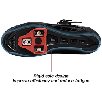 FENLERN Men's Cycling Shoes with Delta Cleats, Size 10.5
