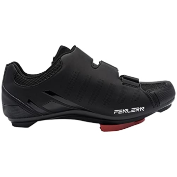 FENLERN Men's Cycling Shoes with Delta Cleats, Size 10.5