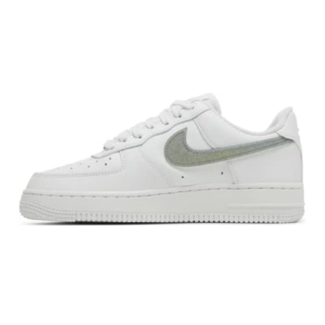 Nike Women's Sophisticated Style Sneakers, White Gold Glitter, 7