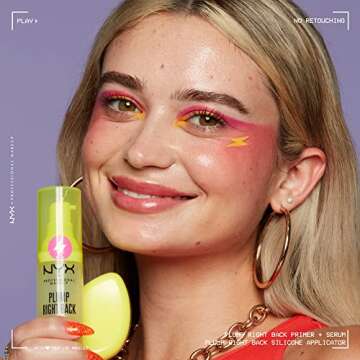 NYX PROFESSIONAL MAKEUP Plump Right Back Plumping Serum & Primer + Makeup Setting Spray, Plump Finish (2-Pack Bundle)