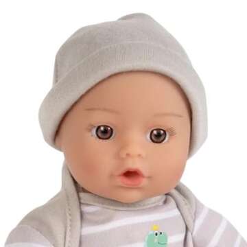 Adora Amazon Exclusive Sweet Babies Collection, 11” Soft and Cuddly Boy Baby Doll | Machine Washab...